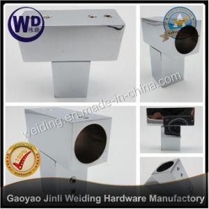 Shower Round Tube Support Bar Bracket Tube Connector Wt-6632