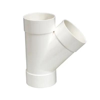 Era ISO3633 PVC Plumbing Materials Plastic Pipe Fitting Reducing Skew Tee
