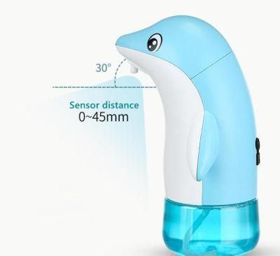 300ml Touch Free Automatic Portable Foam Soap Dispenser for Bathroom Kitchen Touchless Sensor Dispenseradorable Cute Penguin Soap Dispenser