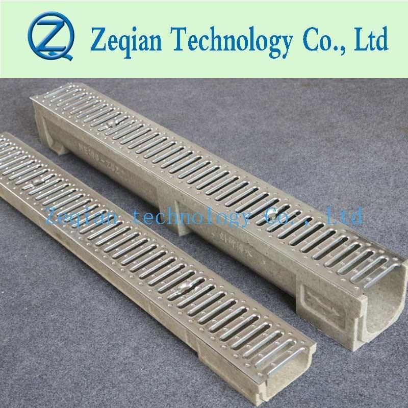 U Type Polymer Linear Drain Trench Water Drain