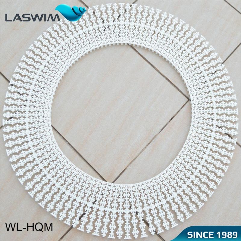 Swimming Pool Overflow Grating Flexible White Gratings