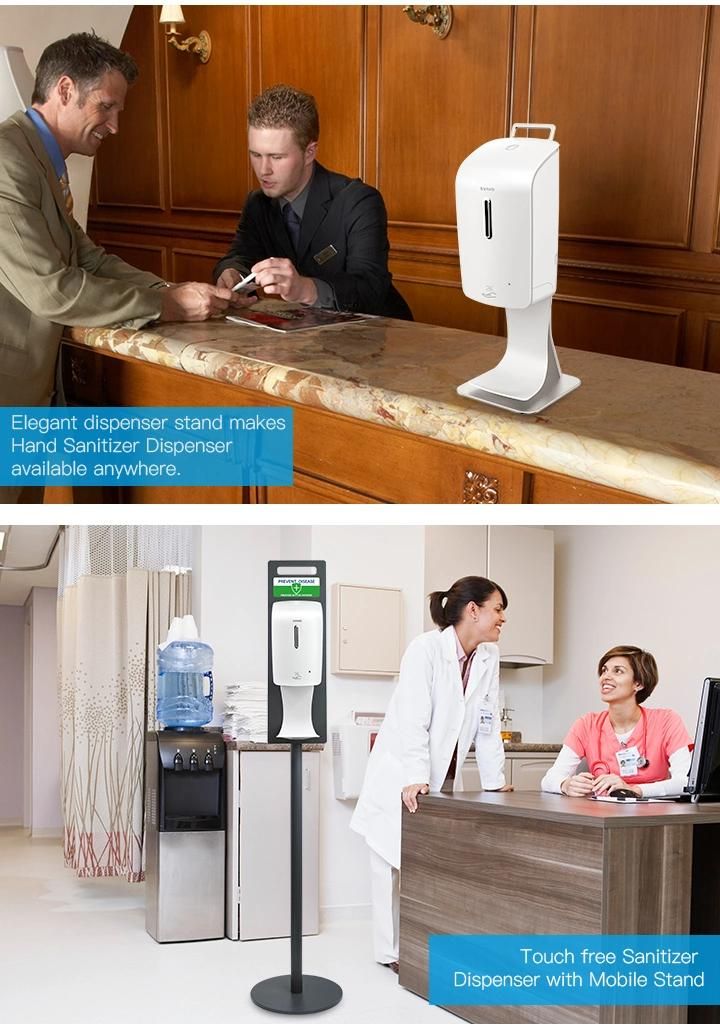 Touchless Hand Sanitizer Automatic Alcohol Sensor Liquid Soap Dispenser