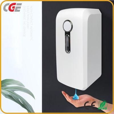 Touchless Automatic Hand Sanitizer Dispenser Wall Mounted Foam Soap Dispenser Set Bathroom