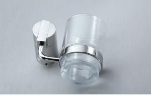10 Years Guarantee Metal Brass Square Bathroom Accessories Sanitary Ware Twin Cup &amp; Tumbler Holders