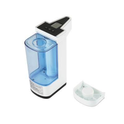 Modern Household 600ml Desktop Non-Contact Automatic Infrared Thermometer Liquid Foam Soap Dispenser Automatic Sensor Soap Dispenser