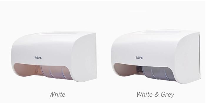 Wall Mounted Toilet Multi-Roll Paper Towel Tissue Dispenser