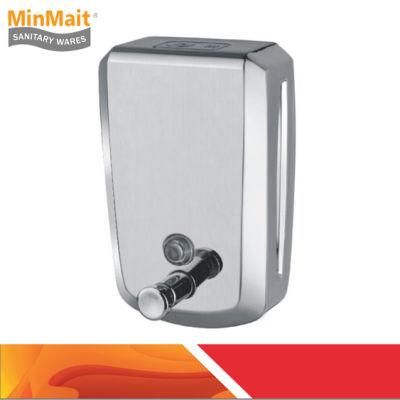 Stainless Steel Manual Gel Soap Dispenser Hand Sanitary