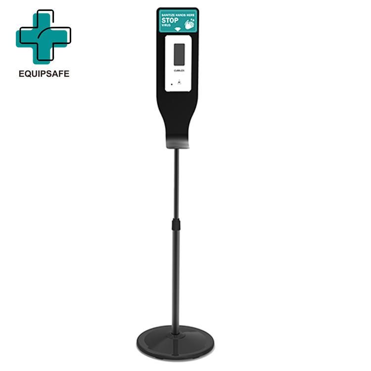 Equipsafe Advertising Automatic Touchless Sensor Hand Sanitizer Dispenser with Stand