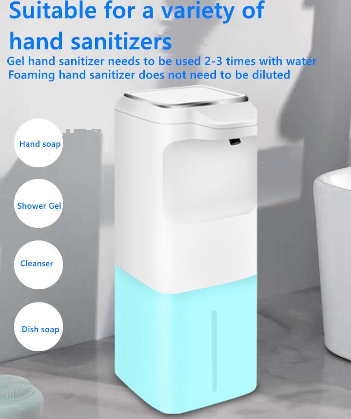 350ml Capacity Automatic USB Rechargeable /Dry Battery Infrared Sensor Soap Foam Dispenser