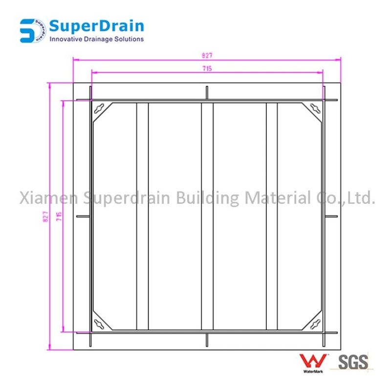 Stainless Steel 304/316 Building Material Sanitary Tank Manhole Cover