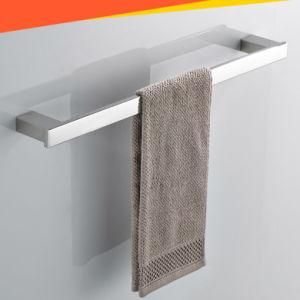 New Square Design Stainless Steel 304 Single Towel Bar