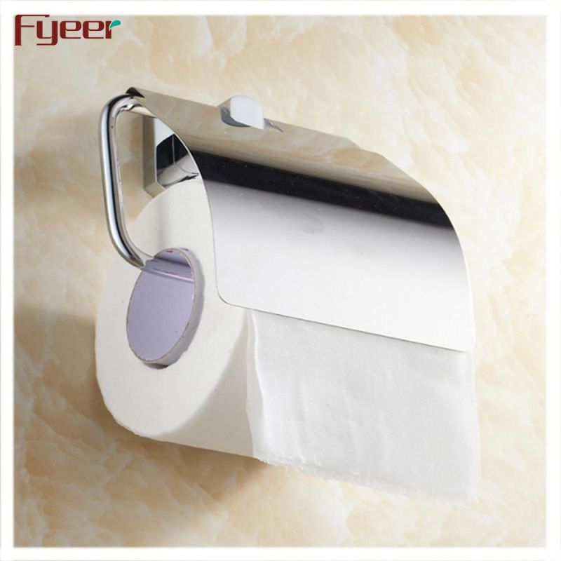 Fyeer High Quality Brass Cute Toilet Paper Holder