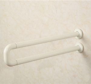 White and Yellow ABS and Metal Composite Washbasins Rails