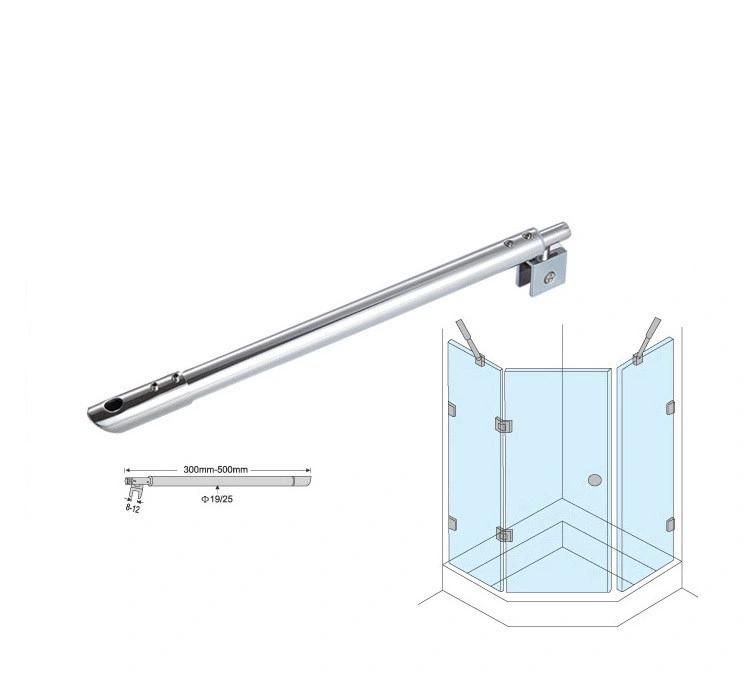 Shower Room Glass Panel Corner Support Arm Telescopic Support Bar