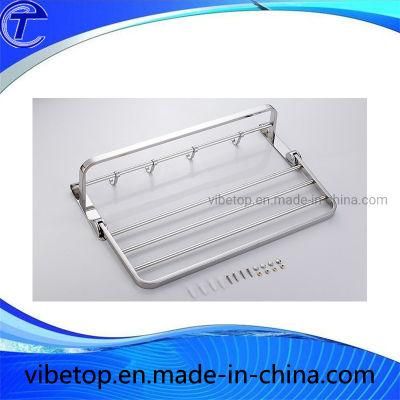 Steel Material Hotel Style Wall Mounted Towel Rack