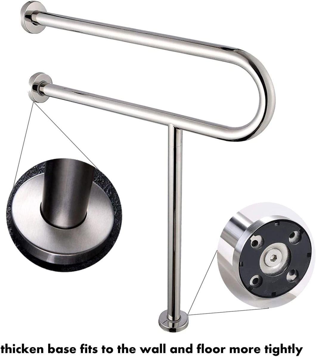 Stainless Steel 304 Handicap Grab Bars Bathroom Shower Safety Bars Provide Safety Assist Grab