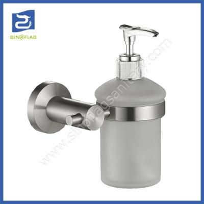Stainless Steel Bathroom Accessories Bottle Manual Soap Dispenser