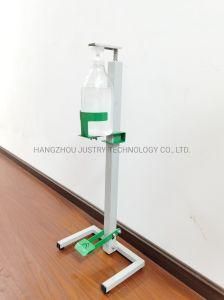 Commercial Public Place Contact-Free Bacteriostatic Alcohol Gel Hand Sanitizer Dispenser Foot Pedal