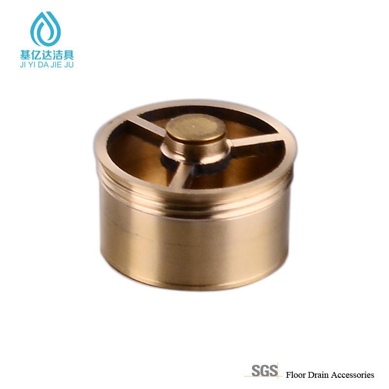 Plastic Tee Pipe Square Shape Brass Durable Floor Drain