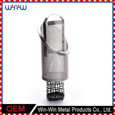 Kitchen Filter Strainer Metal Stainless Steel Drain Box