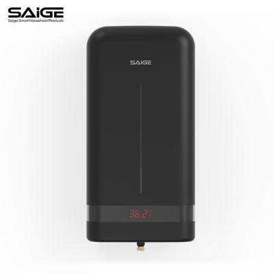Saige 1000ml Wall Mounted Automatic Sensor Thermometer Hand Sanitizer Dispenser