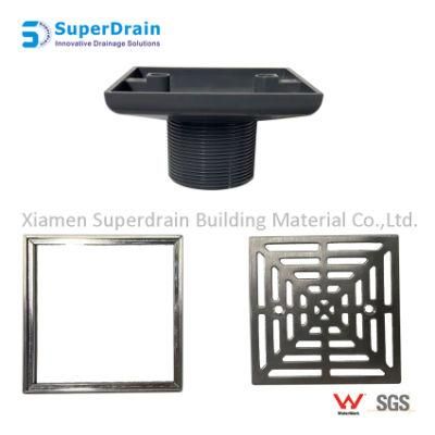 Stainless Steel Grating with Plastic Flange Base