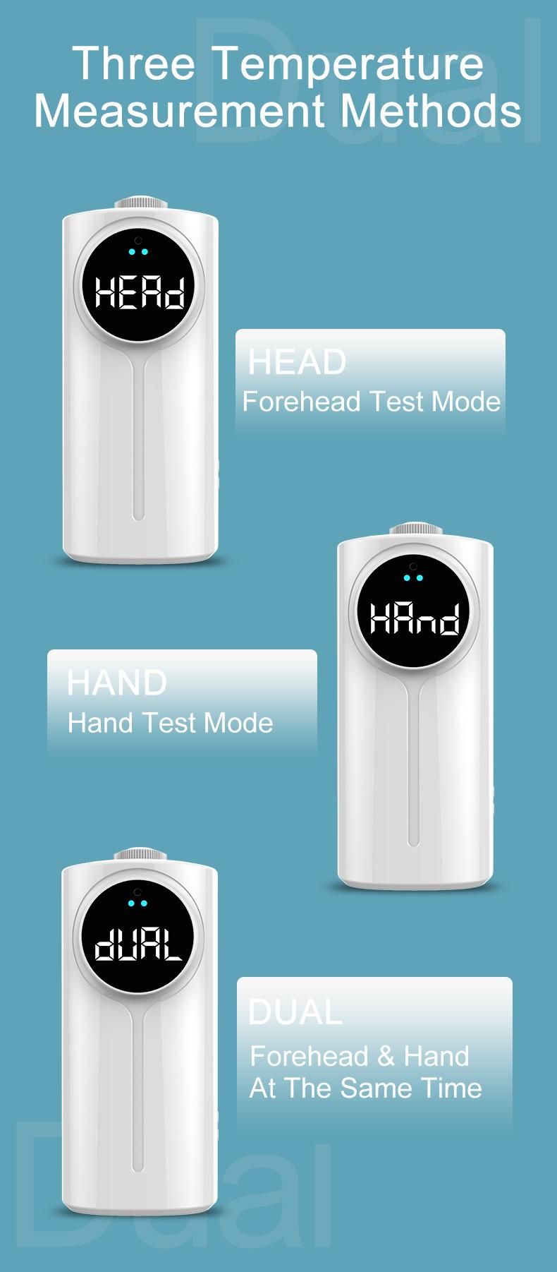K9 PRO Thermometer & Automatic Liquid Soap Dispenser K9 PRO Dual Intelligent Sensor Automatic Thermometer Soap Dispenser K9 PRO
