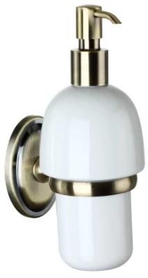 China Manufacturer Gold Tone Nc54045b Bath Accessory Liquid Dispenser Toilet Accessories Ceramic Soap Dispenser