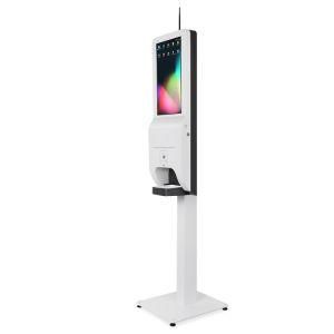 2020 New 21.5&quot; Wall Floor Stand Advertising Digital Signage Kiosk Electric Public Automatic Hand Sanitizer Dispenser China