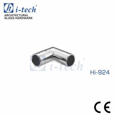 Hi-924 Brass Shower Pipe Bar Connect Fittings Glass Clamp 19/22/25mm Pipe Tube Connector