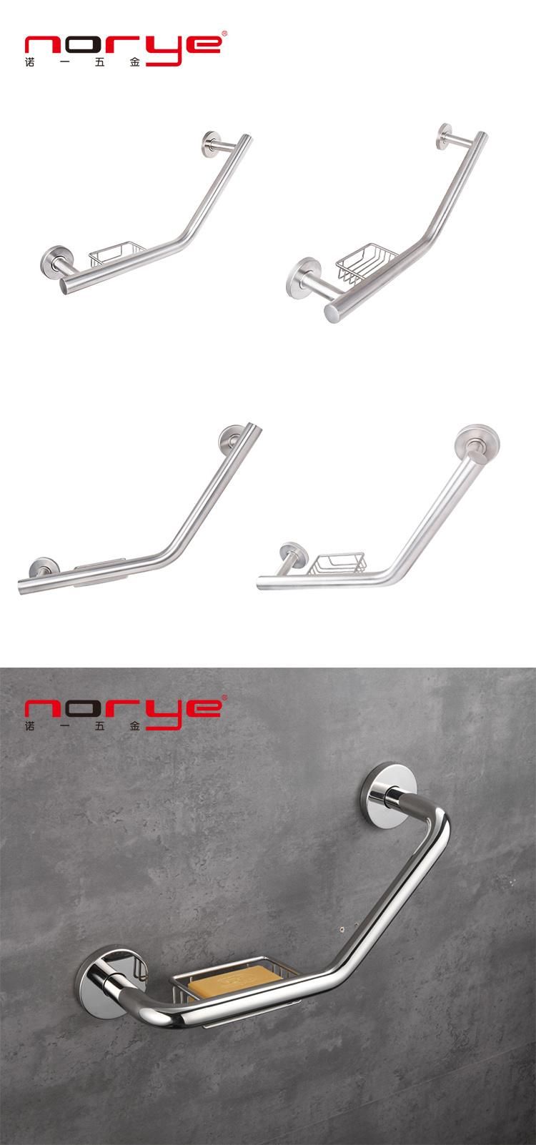 Professional Grab Bars Wish Soap Dish Basket Stainless Steel Toilet and Bathroom Handicap Grab Bar