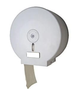 Hotel Publicl Wholesale White Round Plastic Wall Mounted Toilet Roll Dispenser