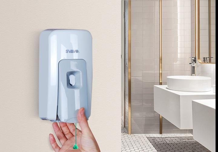 Wall Mounted Manual Soap Dispenser Three Different Pumps