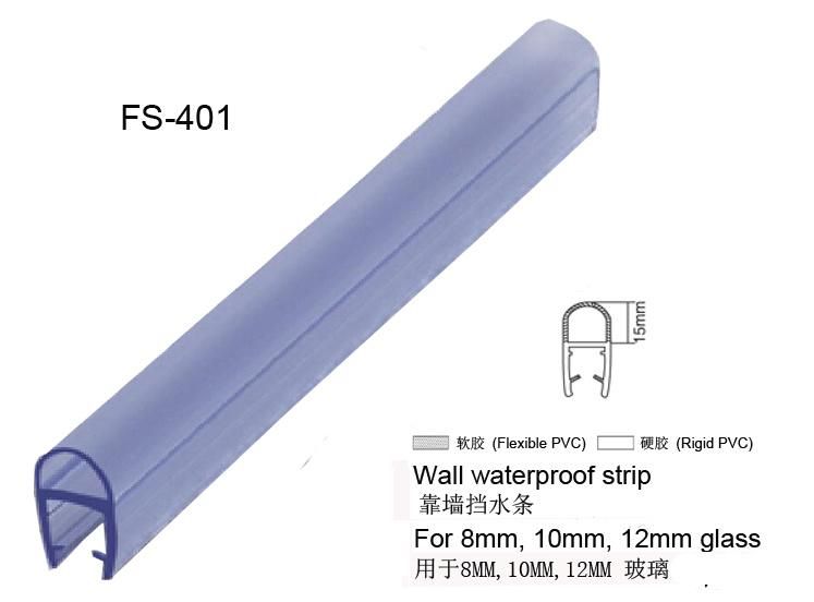 Shower Glass Door Waterproof PVC Sealing Strip