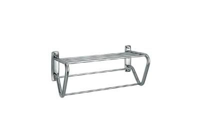 304 Stainless Steel Bathroom Accessories Towel Rack with Bar for Hotel