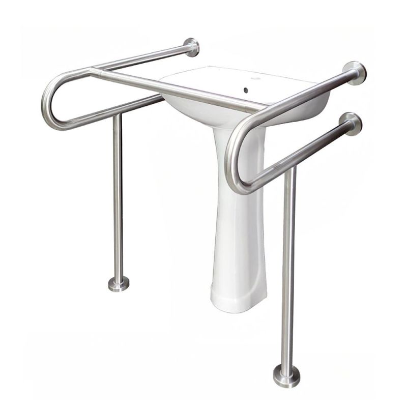 safety Handicap Elderly Disabled Care Non-Slip Basin Handrail Grab Bar for Geracomium Hospital