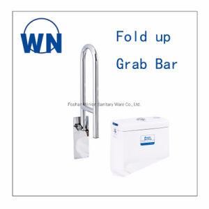 Strong Folding Support Rail Handicap Toilet Grab Bars U Shape Folding up Stainless Steel Handle Disabled Grab Bar Wn-S04