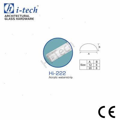 Hi-222 Waterproof Sound Proof Bathroom Accessories Glass Door PVC Seal Strip