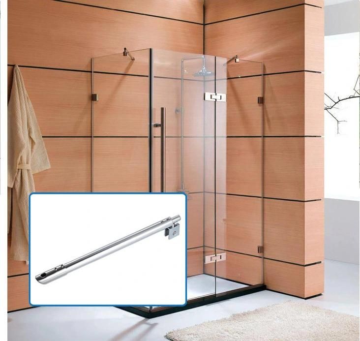 Shower Room Glass Panel Corner Support Arm Telescopic Support Bar
