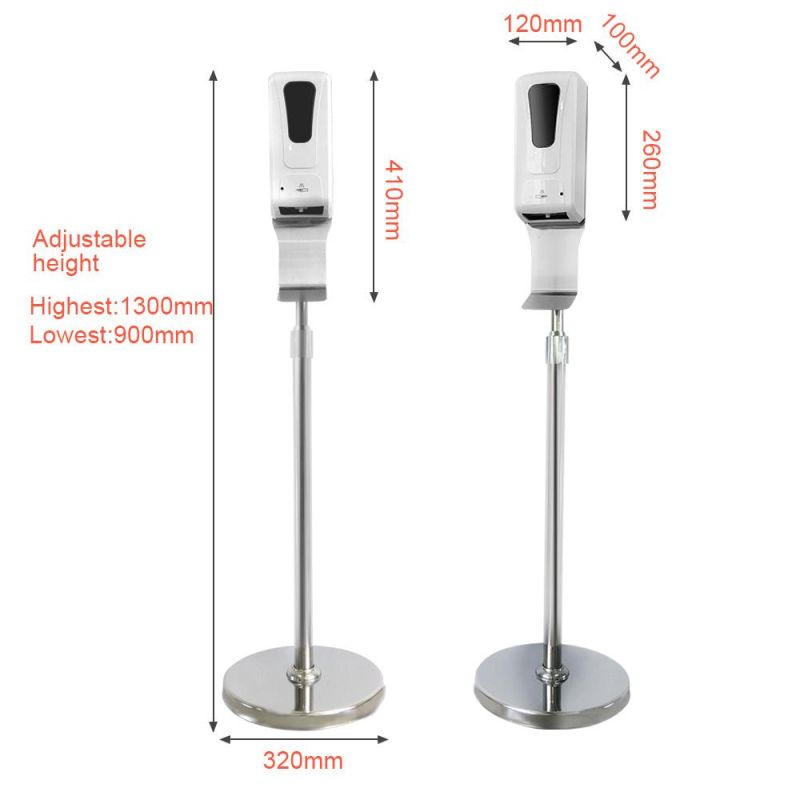 Heavybao Floor Stand for Touch Free Instant Automatic Hand Sanitizing Dispenser