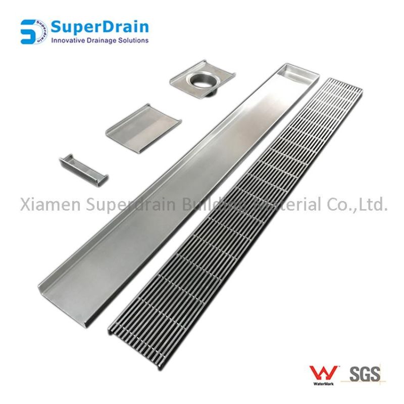 Sdrain Long Stainless Steel Swimming Pool Overflow Drain Cover