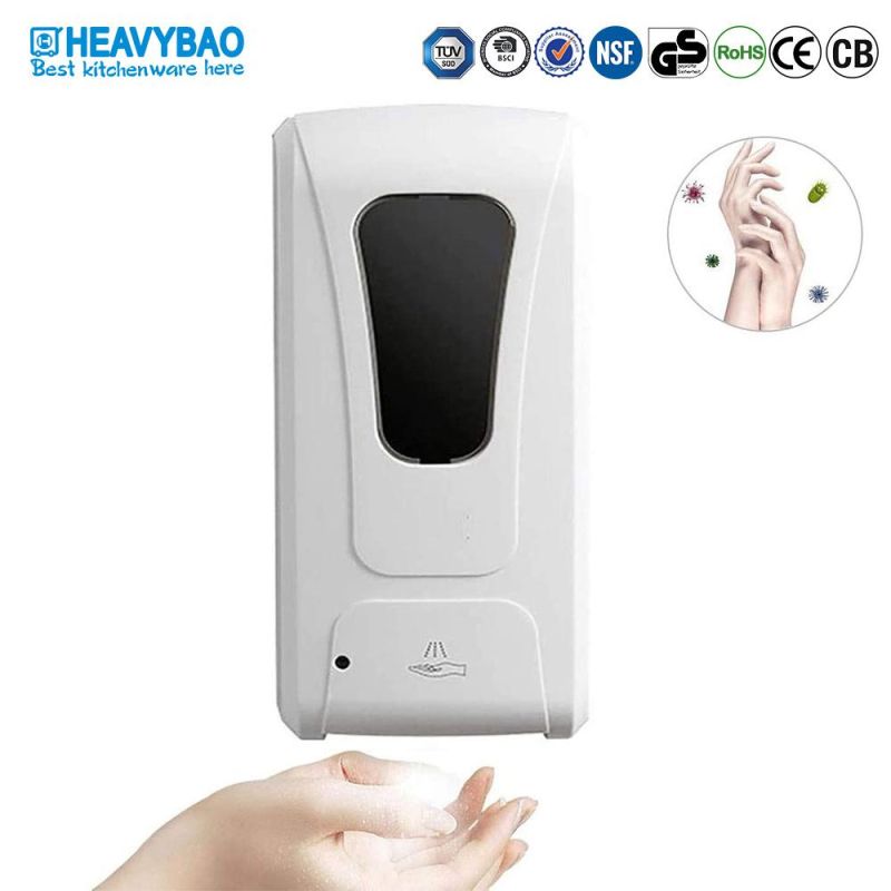 Heavybao ABS High Quality Wall Mounted Hotel Liquid Automatic Soap Dispenser