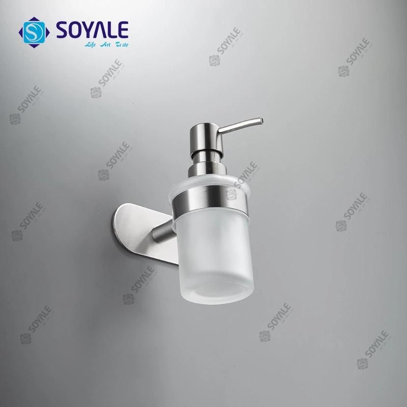 Stainless Steel 304 Soap Dispenser with -Ss Pump 3m Sticker Sy-6279