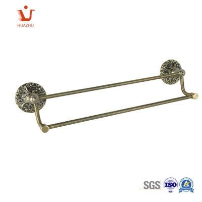 Towel Bar for Bathroom OEM Factory Double Bar Antique Brass Type