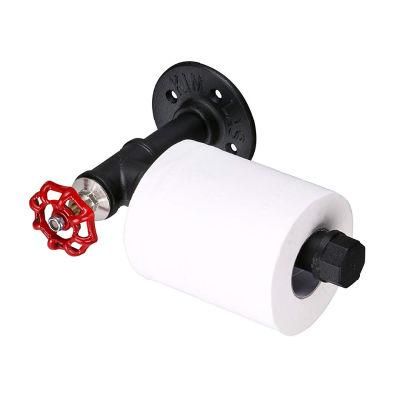 Industrial Pipe Toilet Roll Holder/ Rustic Toilet Roll Holder/ Toilet Roll Holder with Pipe Fittings