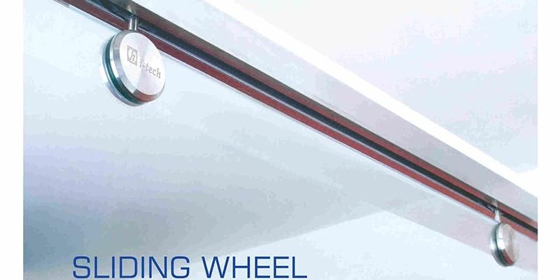 Hi-627 Wholesale Sliding Door Wall Track Roller Wheel Glass Hanging Wheel