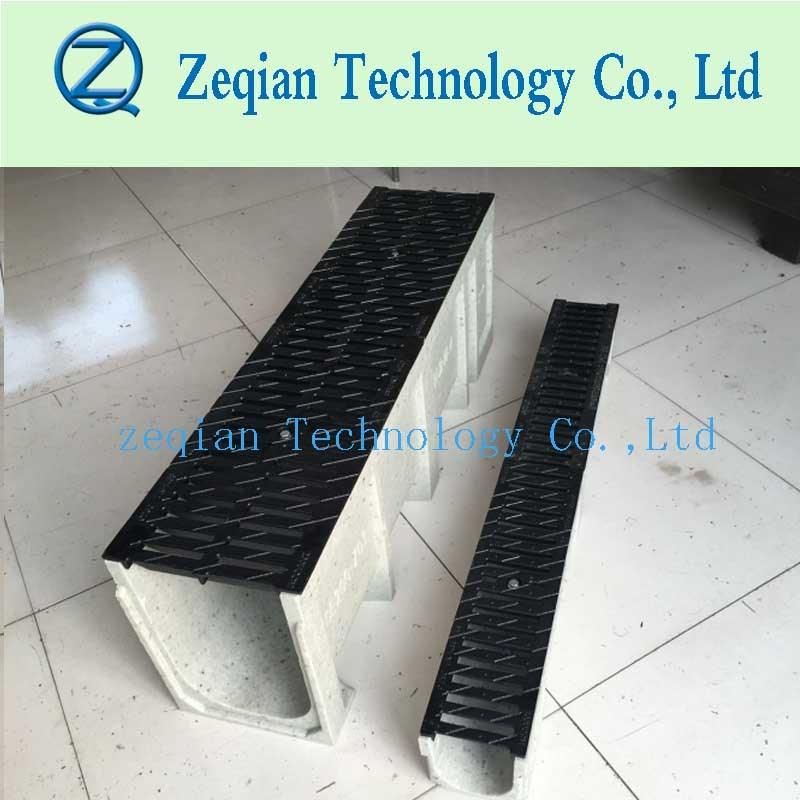 Ductile Cover Ductile Edge Polymer Concrete Trench Drain