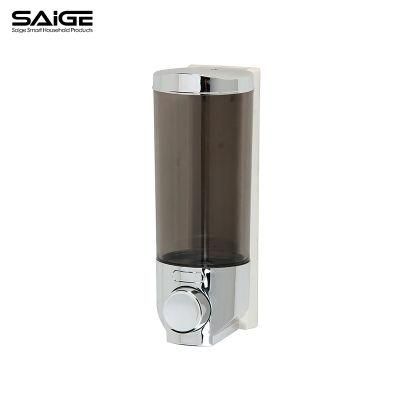 Saige 350ml Wall Mounted Plastic Manual Liquid Soap Dispenser