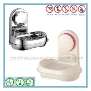 Suction Cup ABS Bathroom Kitchen Shower Soap Dishes Holders Tray