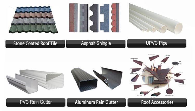 San-Gobuild PVC Rainwater Gutters for Roof Drainage